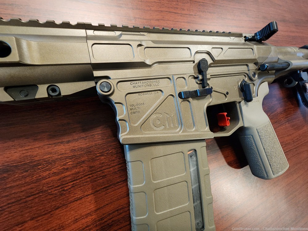 CM10 8.6 Blackout 12" Pistol Smoked Bronze and FDE w/SBPDW-img-12