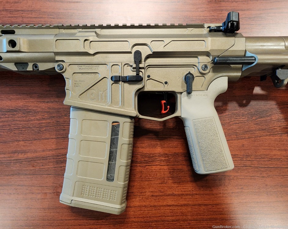 CM10 8.6 Blackout 12" Pistol Smoked Bronze and FDE w/SBPDW-img-9