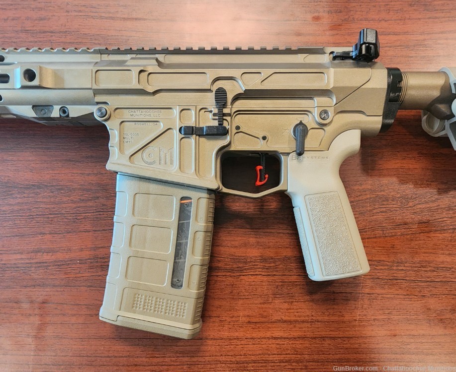 CM10 8.6 Blackout 16" Rifle Smoked Bronze and FDE-img-9