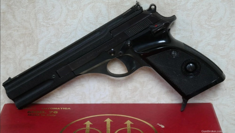 Beretta Mod 76 .22lr Semi-Automatic pistol -img-1