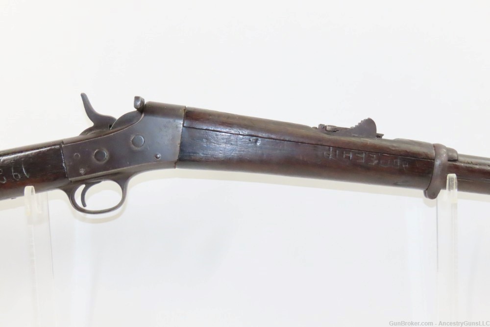 Early 1900s REMINGTON M1902 MILITARY Pattern 7mm Rolling Block Rifle C&R   -img-17