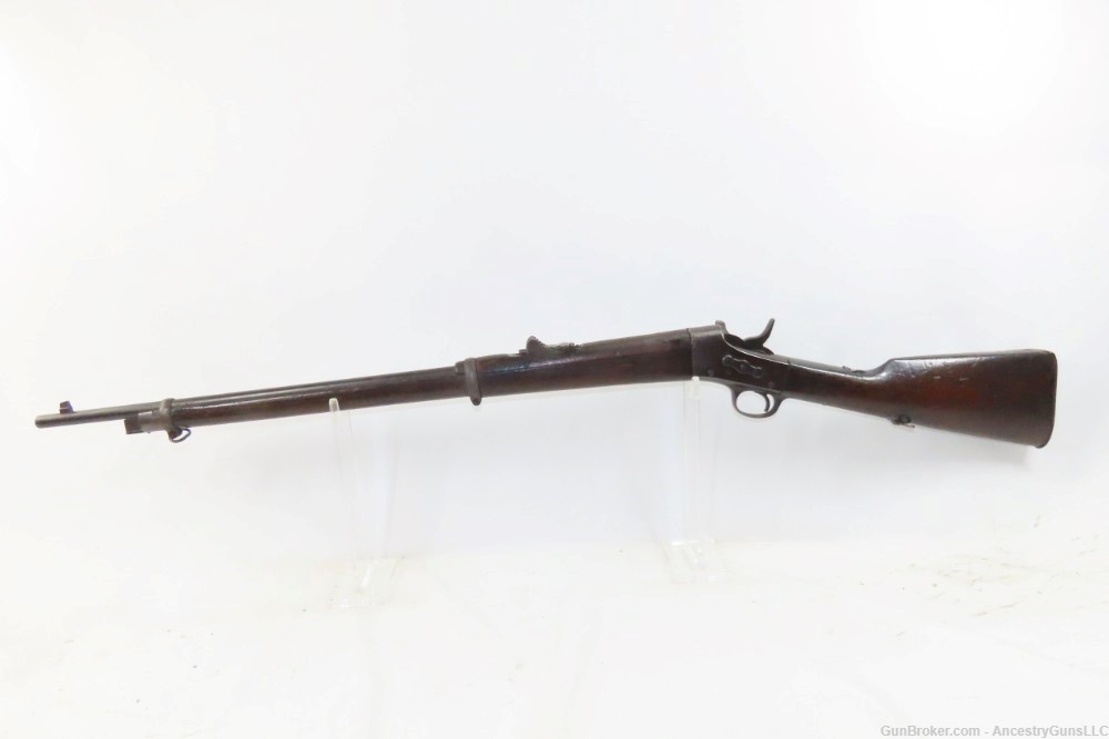 Early 1900s REMINGTON M1902 MILITARY Pattern 7mm Rolling Block Rifle C&R   -img-1