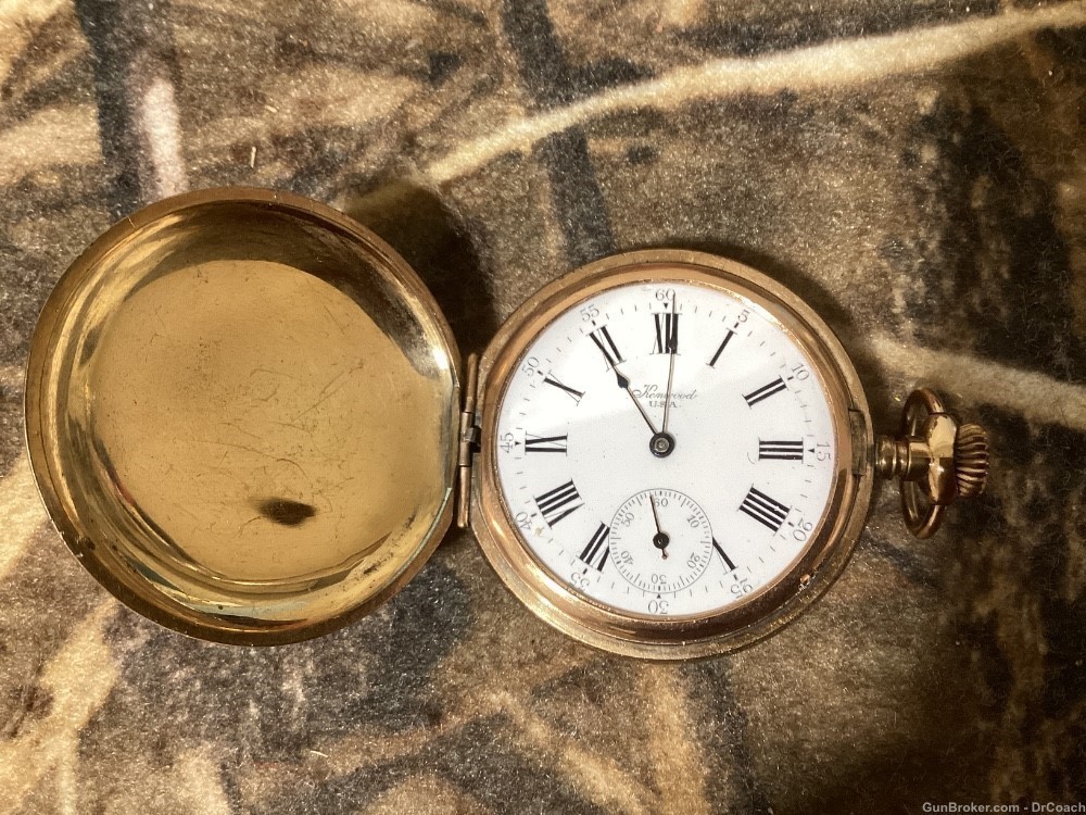 Rare Kenwood gold pocket watch-img-1