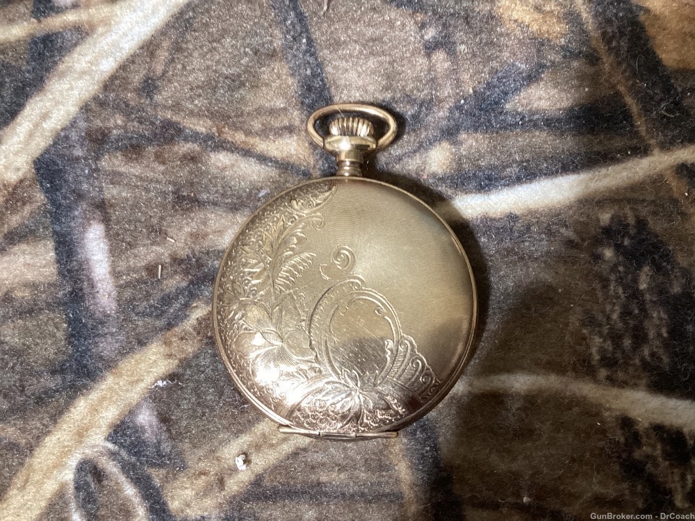 Rare Kenwood gold pocket watch-img-0