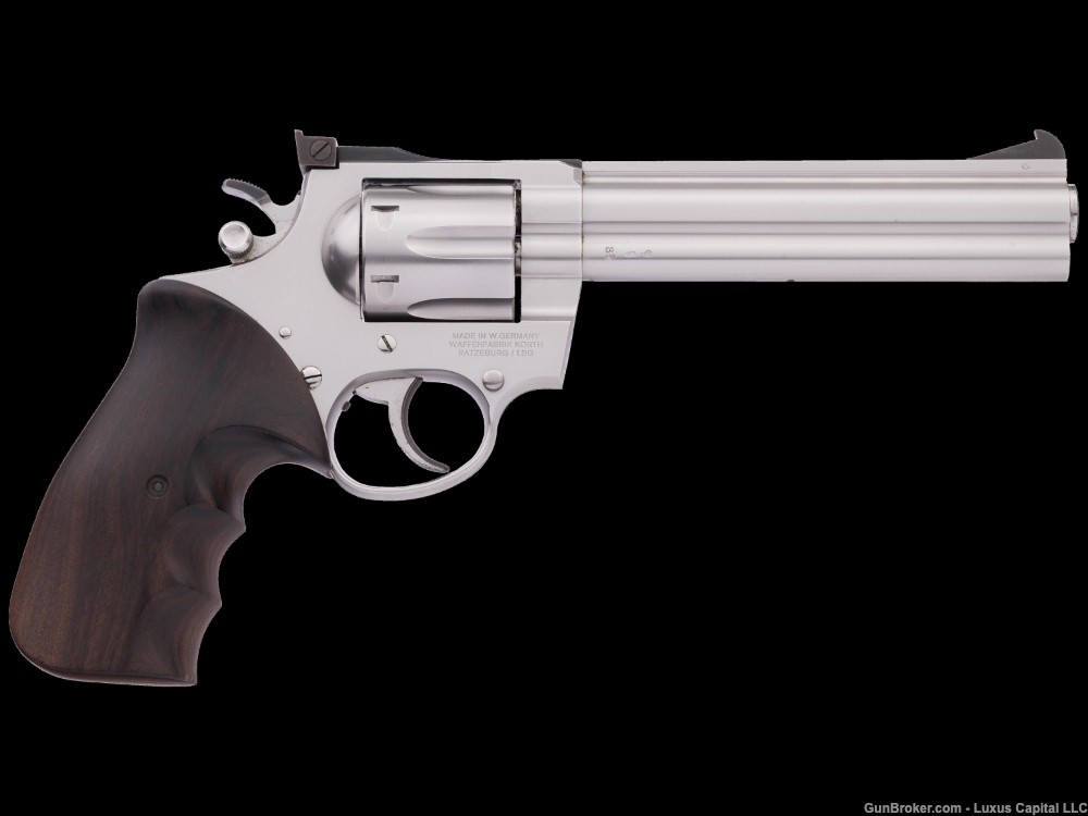 Korth Sport Model .357 Stainless Revolver - Serial S056-img-0