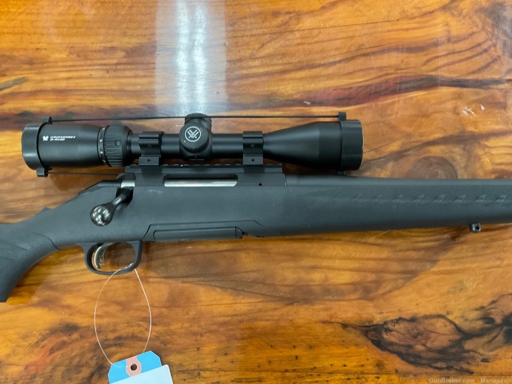 USED Ruger American Compact .243 with Scope-img-2
