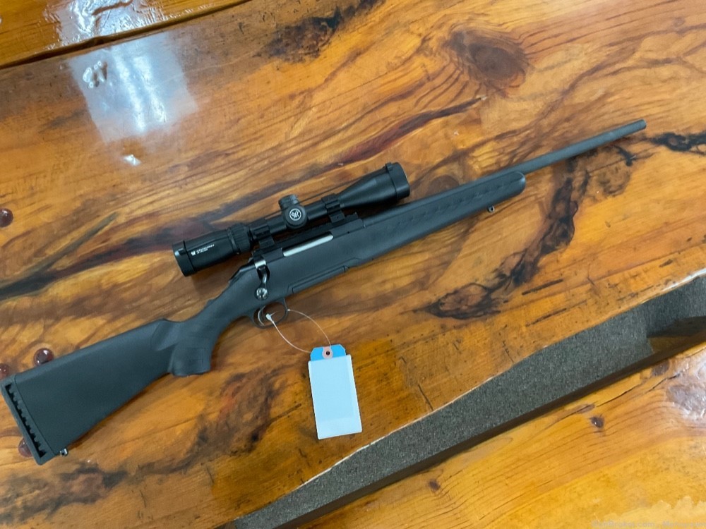 USED Ruger American Compact .308 with Scope-img-0