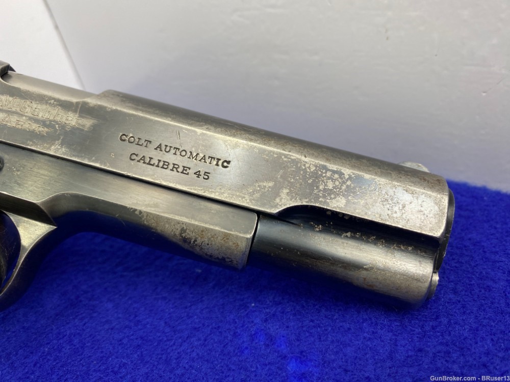 1917 Colt Commercial Government .45acp *INSCRIBED TO WWI PILOT* Incredible-img-20