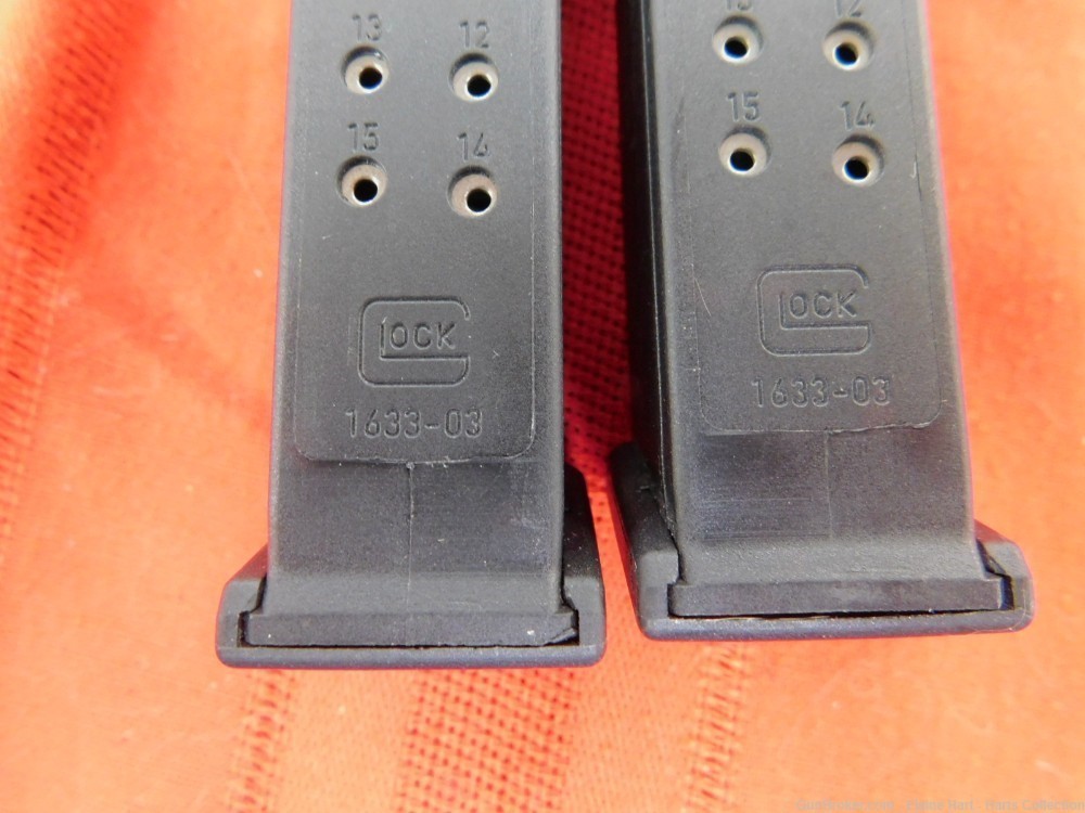 Glock 22 Factory magazines 15 round– 40cal ©-img-1