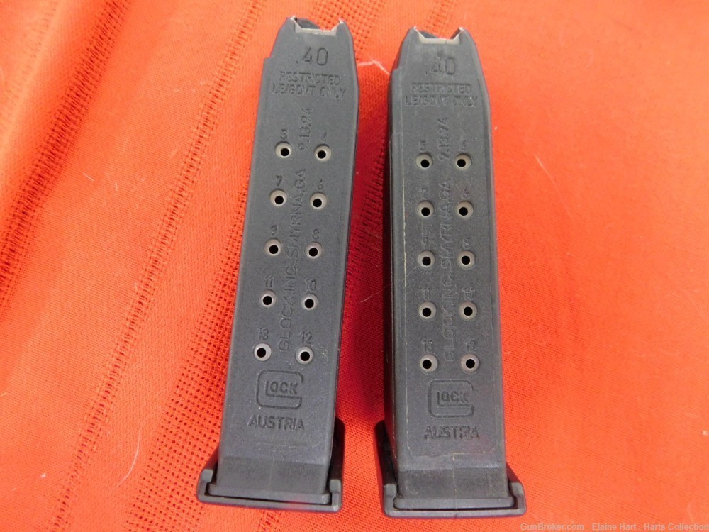 Glock 23 factory magazine - 13 rounds – 40 caliber (B)-img-0