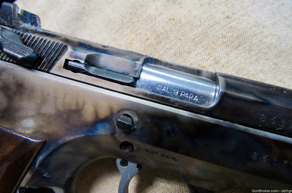 Scarce Factor Case Color Italian Tangfolio 9mm TA 90 Pistol .01 NR-img-2
