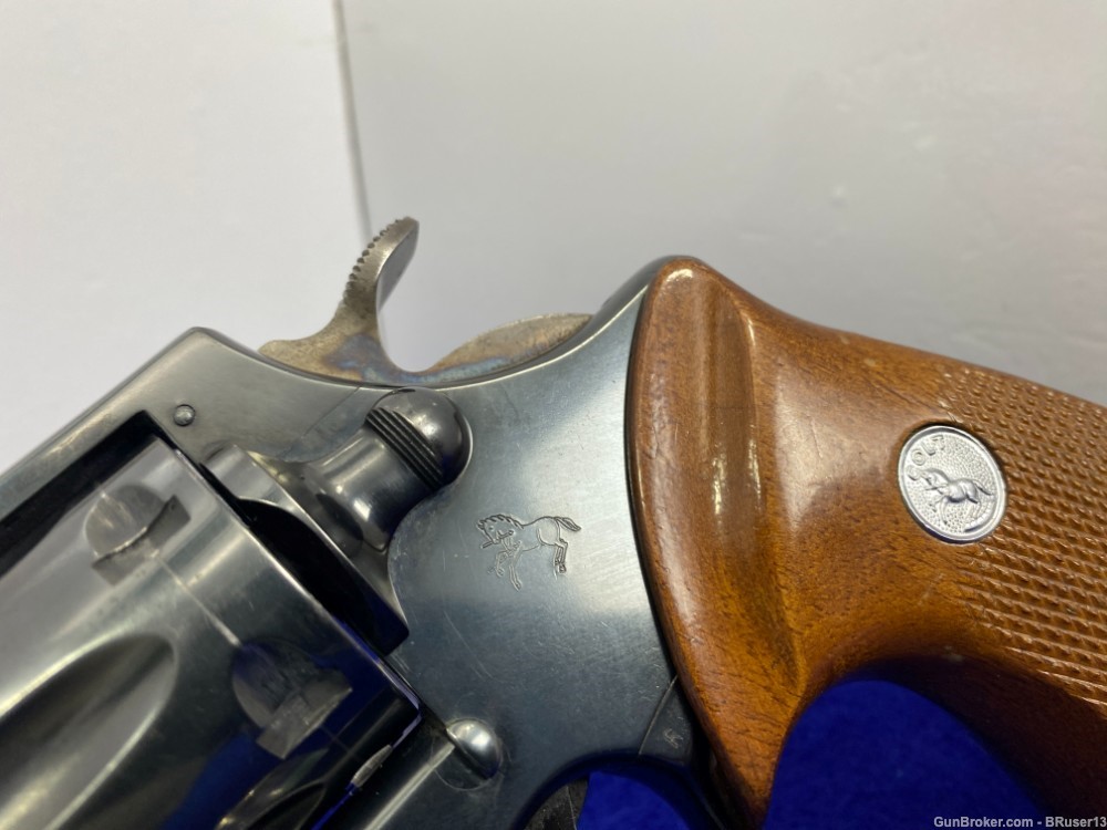 1975 Colt Lawman MKIII .357 Mag Blue *CLASSIC FIXED SIGHT COLT MAGNUM*-img-6