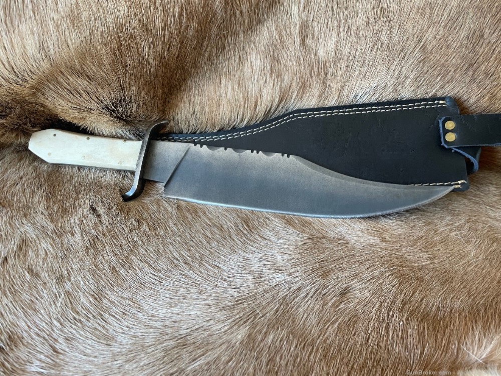 Very well-made, unknown maker Bowie knife-img-2