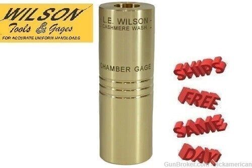 L.E. Wilson Minimum Chamber Gauge, Brass for 7.62x39 NEW! # MDG-76239-img-0
