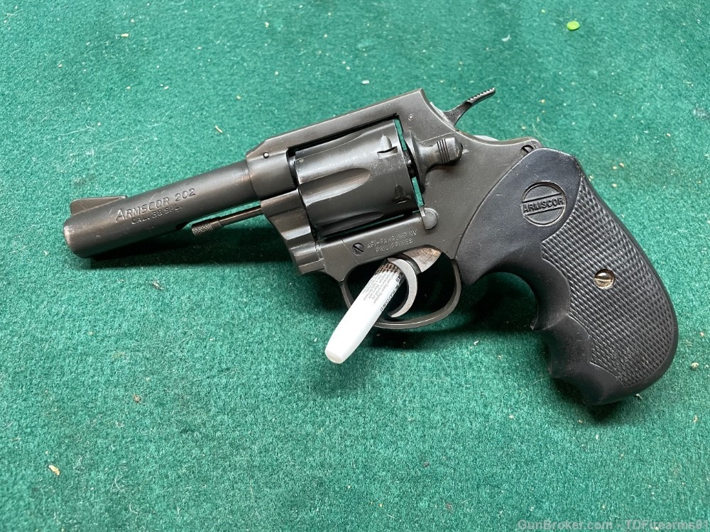 Armscor Rock island Revolver 202 .38 special 4" blued da/sa-img-0