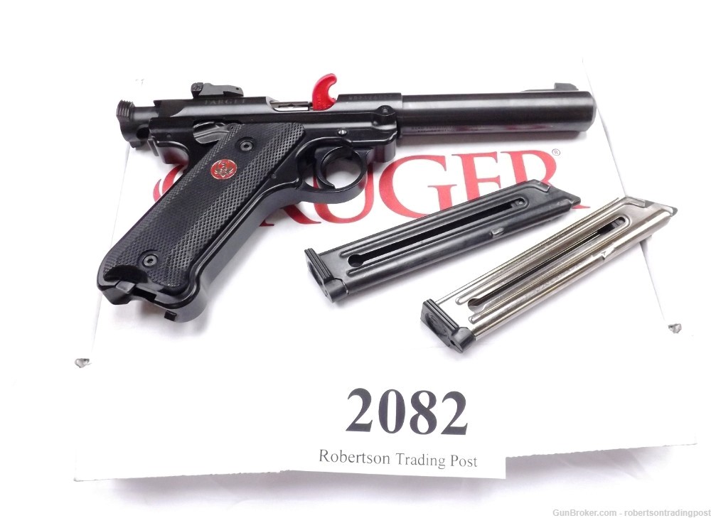 Sturm Ruger .22 LR Mark IV 512 Target Bull 5.5” Exc 2016 40101 2 Mags Box  -img-17