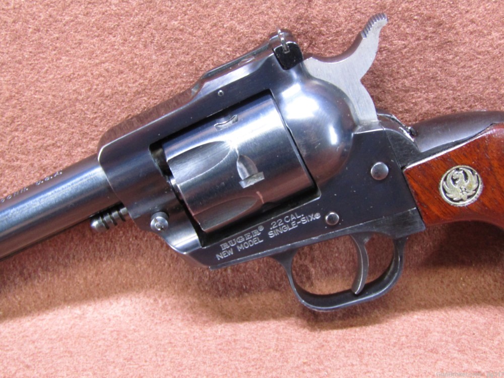 Ruger New Model Single Six 22 LR Single Action Revolver Made in 1975-img-11