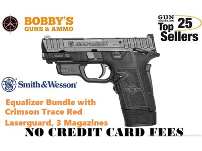 Smith & Wesson 14188 Equalizer Bundle 9mm TS 10-13-15r CT Laser