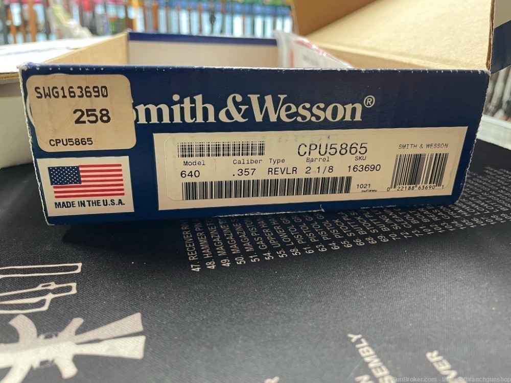 Very Nice Smith & Wesson Model 640-3 357 mag in box-img-13
