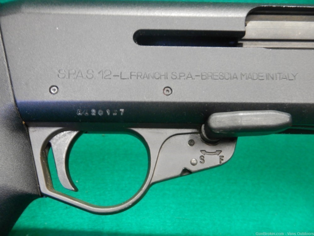 Franchi SPAS-12 12 Gauge Pump / Semi-Auto Tactical Shotgun-img-5