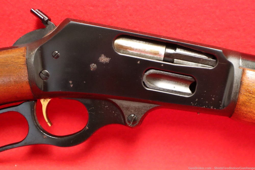 Marlin Model 336 30-30 JM Stamped Gold Trigger -img-2