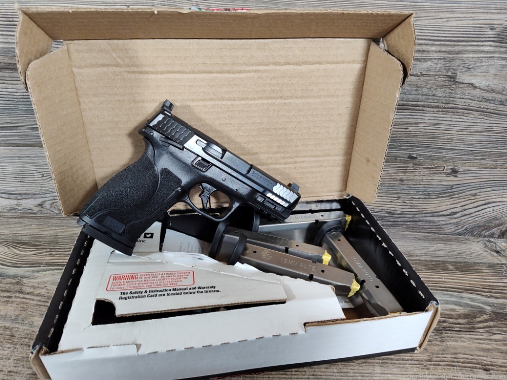 Smith & Wesson M&P10mm M2.0 Compact TS w/ 5 Magazines & Original Box!-img-40
