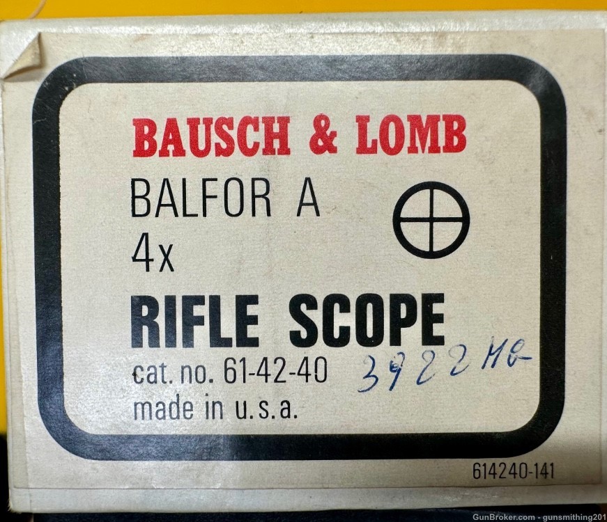 Bausch & Lomb Baldor A 4x Scope-img-1