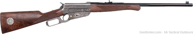 RARE! 1 of 200 Winchester 1895 Texas Ranger Tribute NO CC FEE-img-0