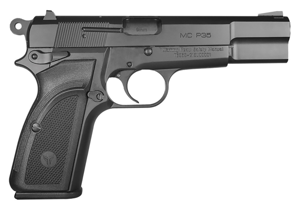 Girsan MC P35 9mm Luger Pistol 4.87 Matte Black 390450-img-0