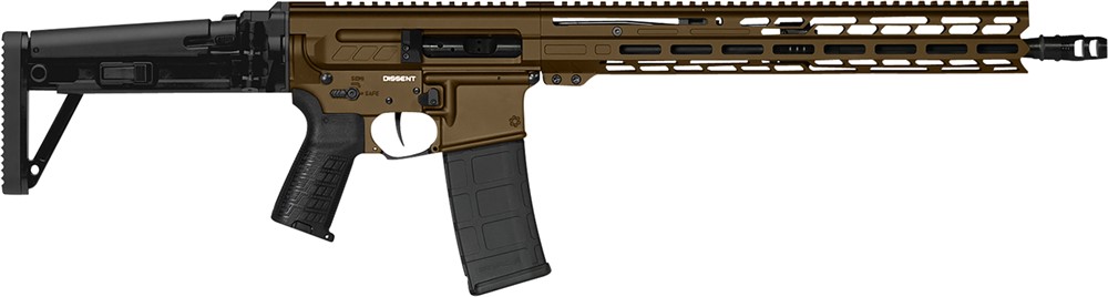 CMMG Dissent MK47 5.56X45mm Nato Rifle 16.1 Midnight Bronze 55A1A0BMB-img-0