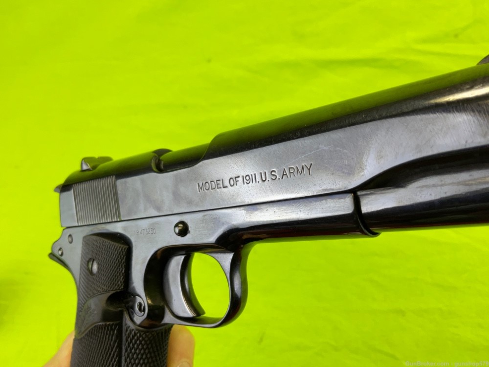 C&R COLT 1911 WW1 1918 US ARMY U.S PROPERTY MILITARY CLASSIC USGI-img-13