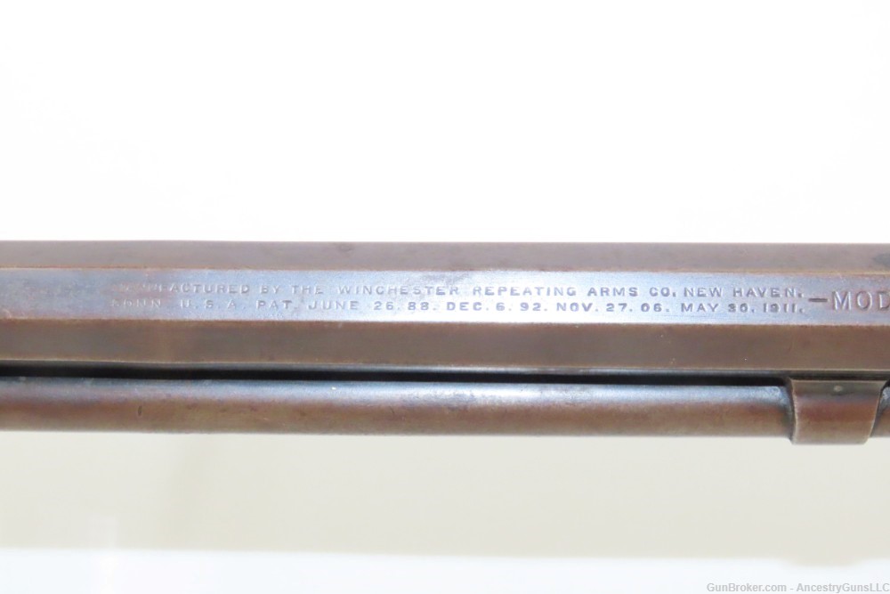1911 mfg. WINCHESTER M1890 Slide Action C&R .22 WRF TAKEDOWN Rifle PLINKER -img-5