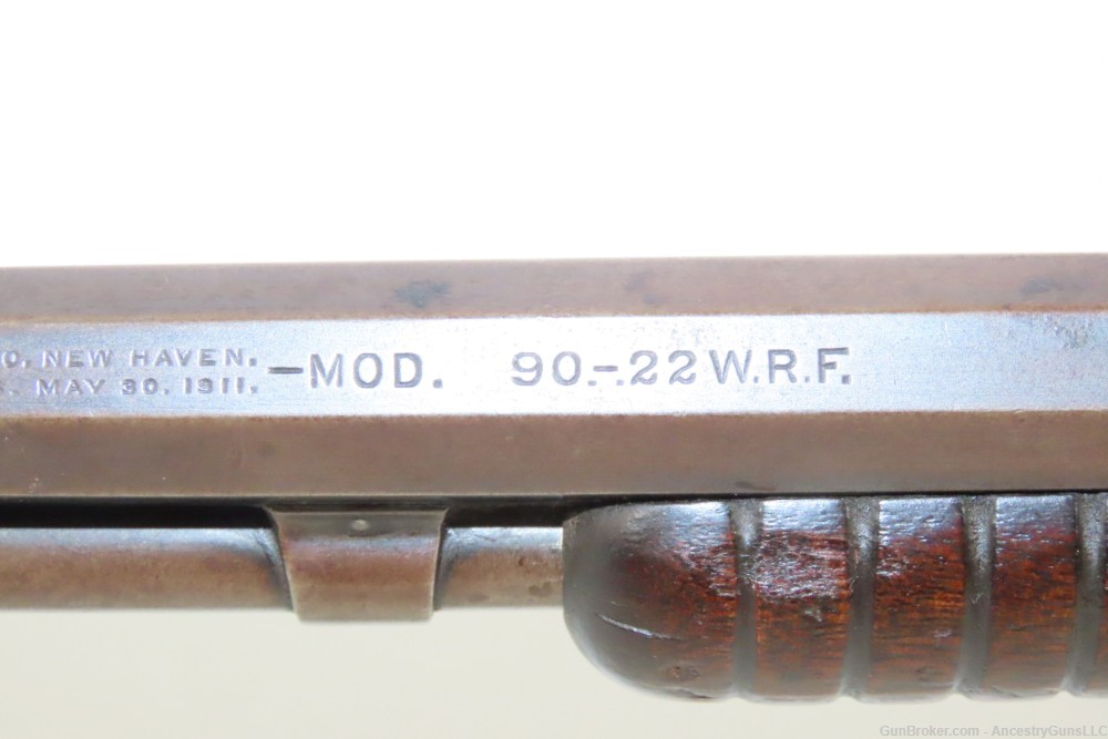 1911 mfg. WINCHESTER M1890 Slide Action C&R .22 WRF TAKEDOWN Rifle PLINKER -img-6