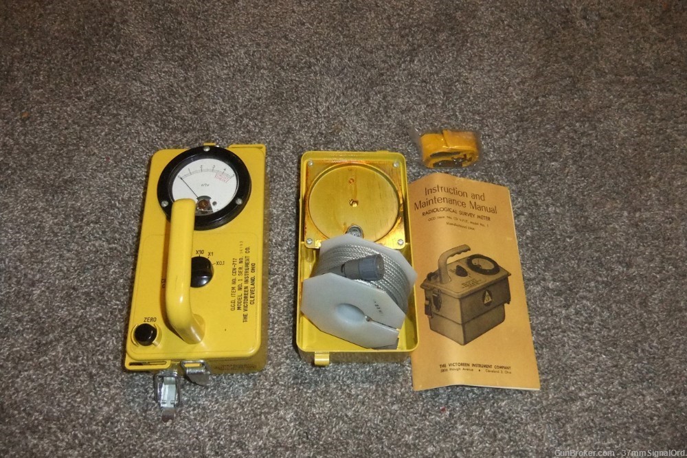 CDV-777 High Range Geiger Counter Radiation Dosimeter Fallout Survival Kit!-img-5