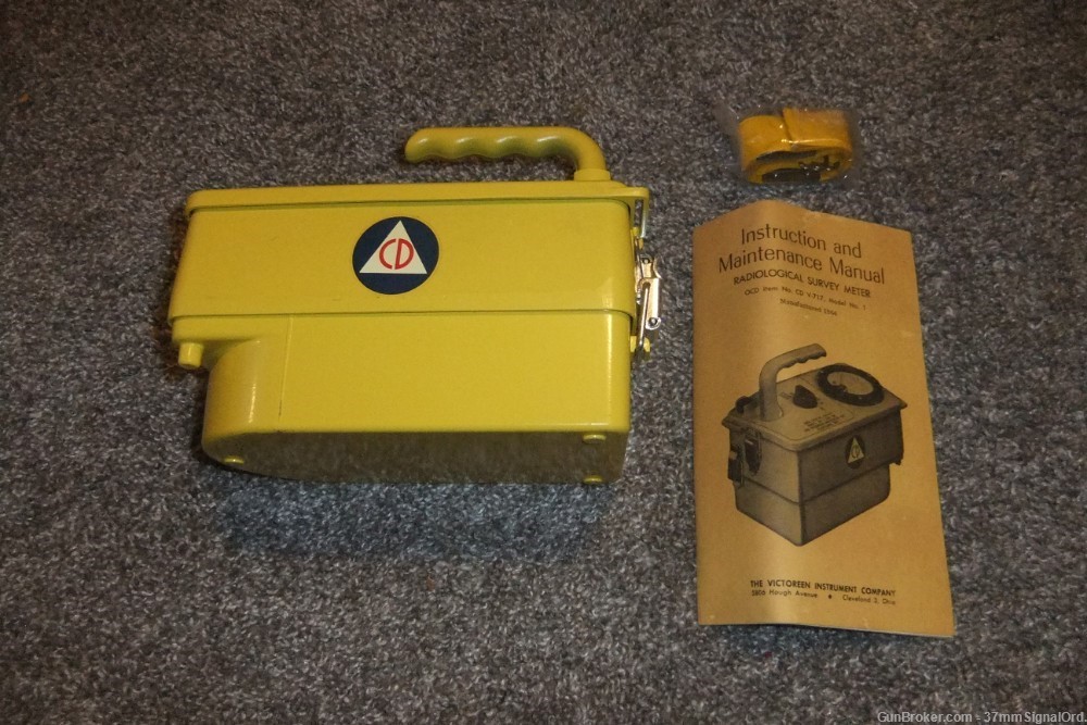 CDV-777 High Range Geiger Counter Radiation Dosimeter Fallout Survival Kit!-img-4