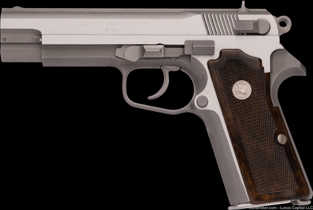 Colt SSP Prototype Double Action Semi-Automatic .45 ACP Pistol-img-1