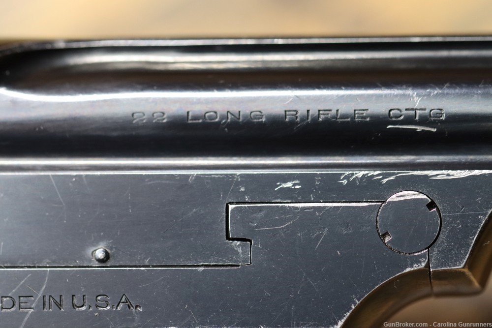 Rare Smith & Wesson S&W Straight Line Target 22 LR Single Shot Original Box-img-10
