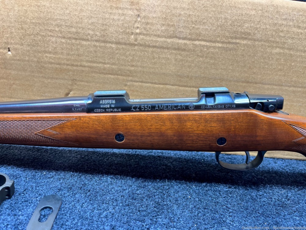 USED LIKE NEW CZ 550 in 9.3x62mm Mauser with a 23.6" Brl and Holds 5 Rnds! -img-8