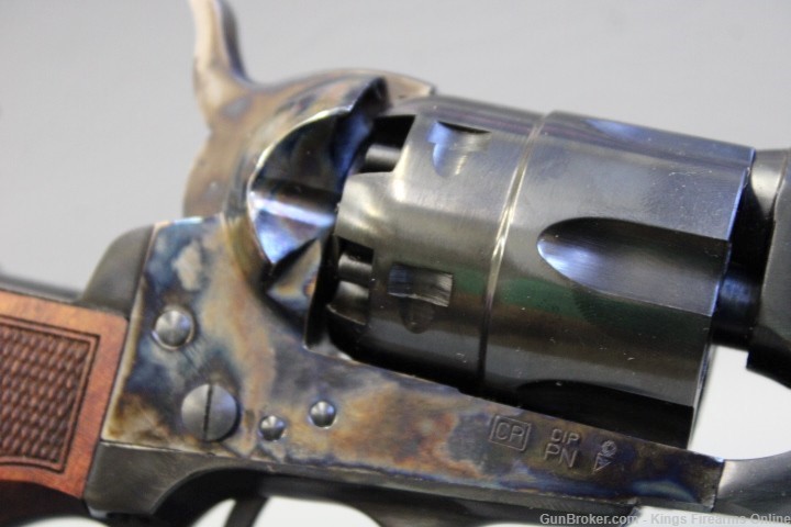 Taylor's & Co 1860 Snub Nose 44 Cal Black Powder Revolver Item F-img-9