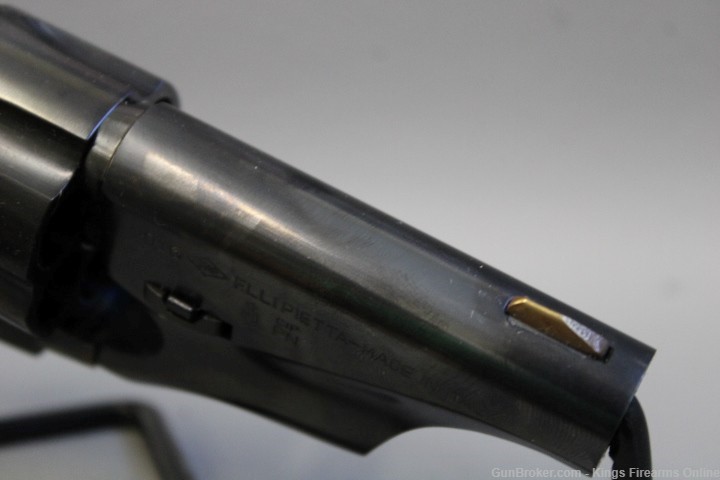 Taylor's & Co 1860 Snub Nose 44 Cal Black Powder Revolver Item F-img-7