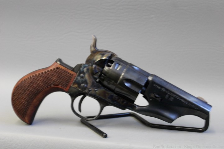 Taylor's & Co 1860 Snub Nose 44 Cal Black Powder Revolver Item F-img-3