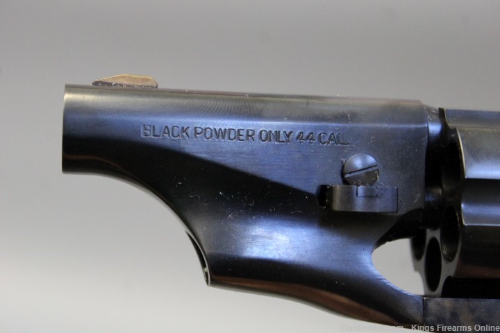 Taylor's & Co 1860 Snub Nose 44 Cal Black Powder Revolver Item F-img-14