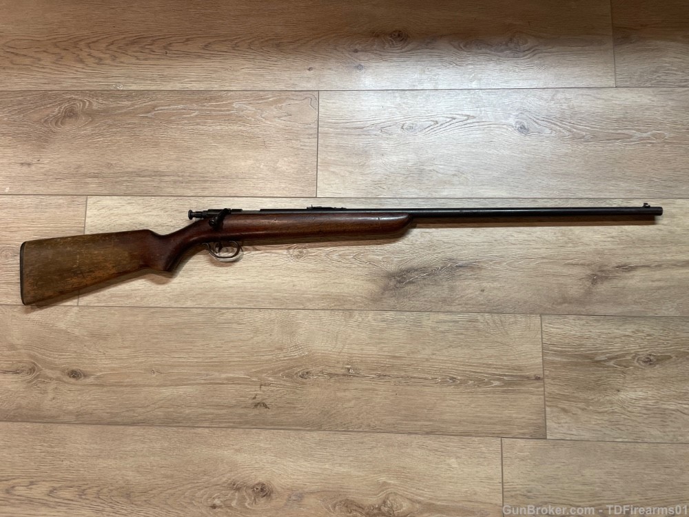 Remington model 41 single shot .22 lr bolt action Pre-WWII c&R-img-1