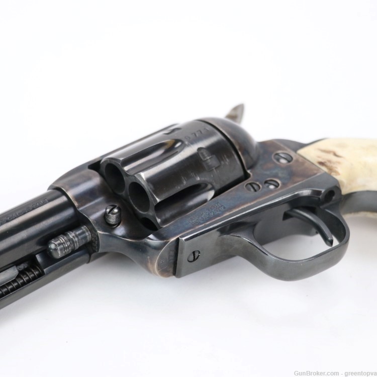Pair of Uberti 1873 Cattleman 45 Colt Matched Set 5.5" Barrels  Stag Grips-img-39