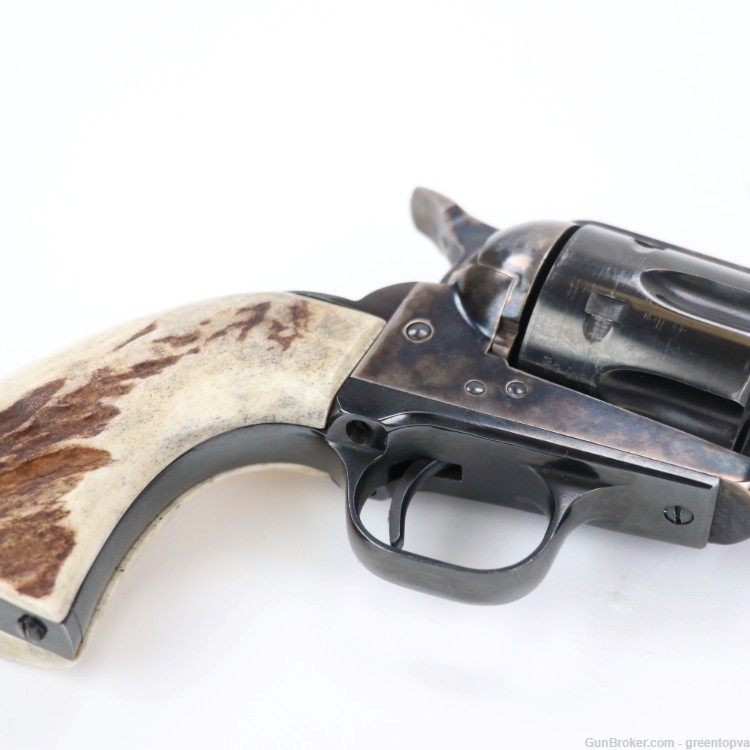 Pair of Uberti 1873 Cattleman 45 Colt Matched Set 5.5" Barrels  Stag Grips-img-43
