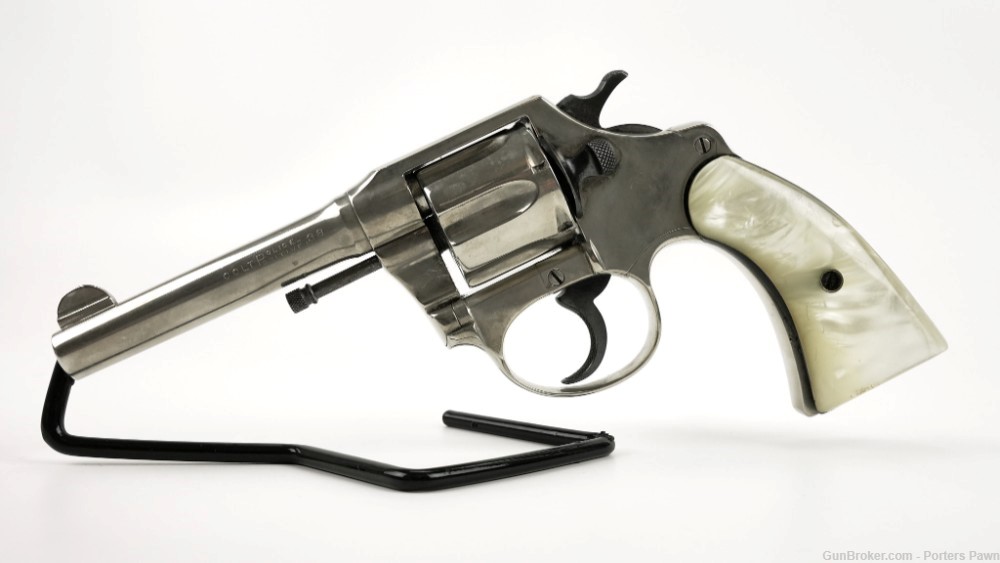  Vintage Colt Police Positive Revolver .38S&W w/Holster-img-6