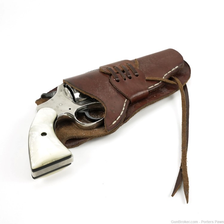  Vintage Colt Police Positive Revolver .38S&W w/Holster-img-1