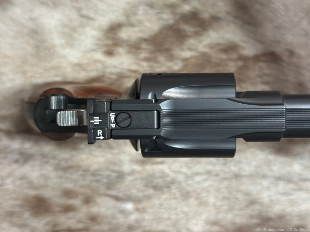 NEW KORTH MONGOOSE 357 MAG w/ 9mm CYLINDER, 5.25", WOOD GRIPS, NIGHTHAWK-img-16