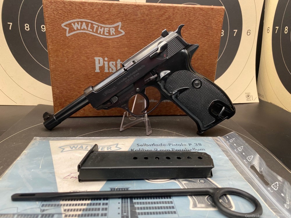 Walther P38 Post-War Steel Frame 9mm from 1968-img-3