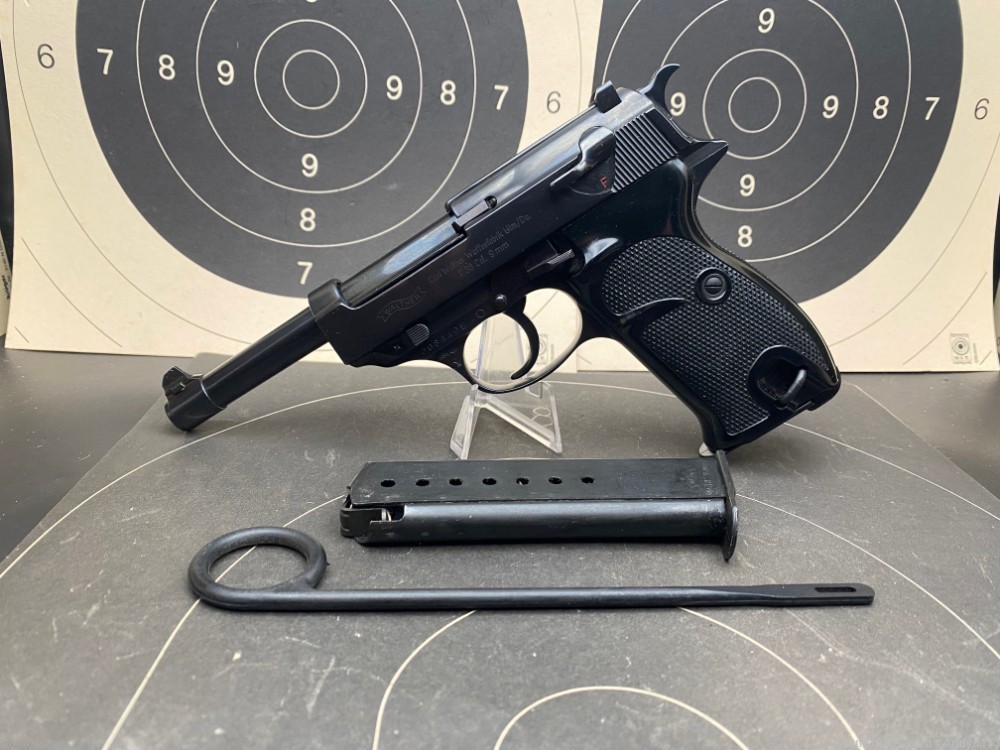 Walther P38 Post-War Steel Frame 9mm from 1968-img-1